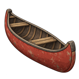 a canoe