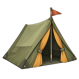 a tent