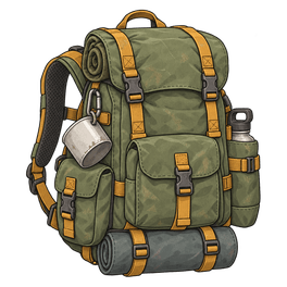 a rucksack